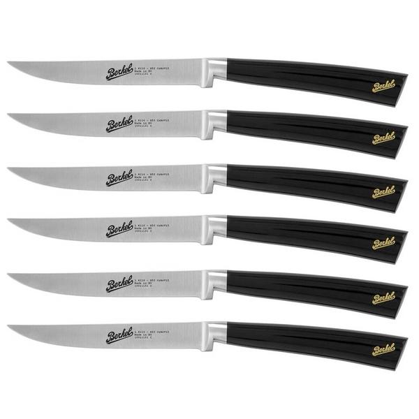 BERKEL | ELEGANCE - Set da bistecca - 6 pezzi - Lama: 110mm