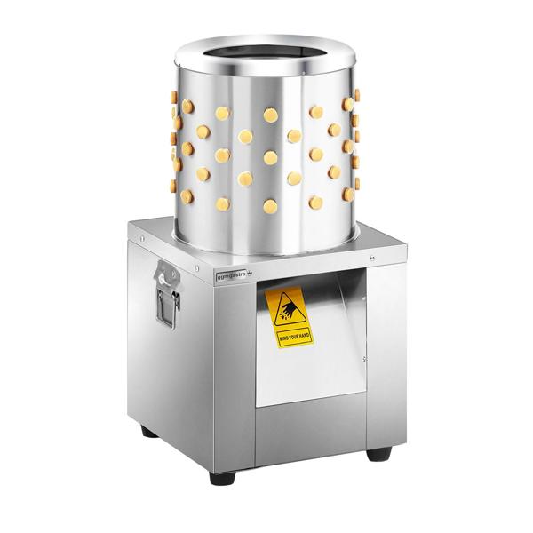 Poultry plucking machine for quails - with 119 plucking fingers Ø 30,5 cm