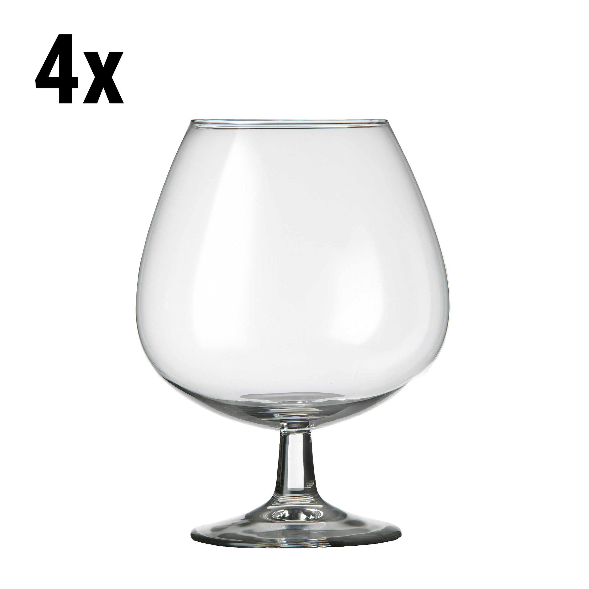 (4 pcs) Verre à cognac - SPECIALS - 800 ml