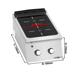 Keramische kookplaat - Paolo 700 - 400x730mm - 6,4 kW - 2 kookzones vierkant