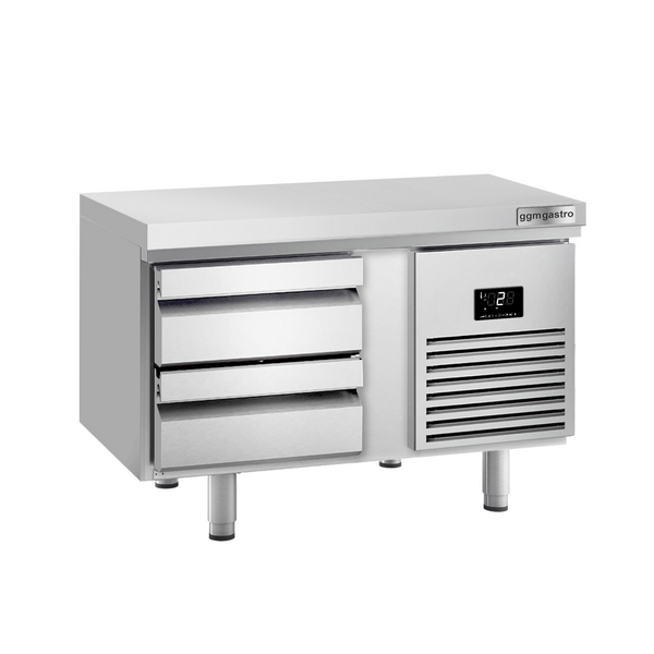 Estrutura de refrigeração (GN) com 2 gavetas 1/1