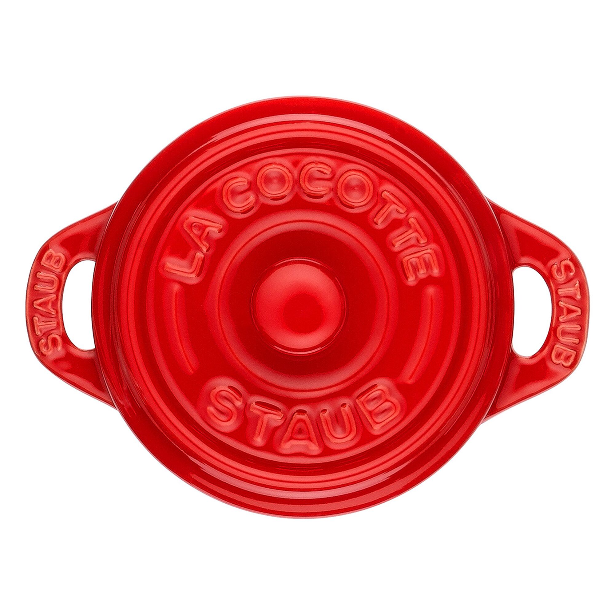 STAUB | CERAMIQUE - Mini Cocotte - Ø 100mm - redonda - cerámica - rojo cereza
