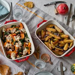 STAUB | CERAMIQUE - Tepsija za pečenje - 340x240 mm - Keramika - Crvena boja trešnje 