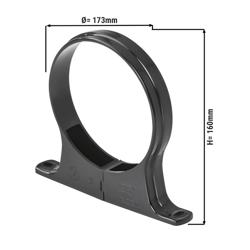 Mounting/Cross Bar for Polycarbonate Cup & Lid Dispenser - for Countertop Built-In Horizontal Mounting - 175x25x160mm - for BKFL455; DKFL110; DKFL095; BEFL606; BEFL455; DEFL606; DEFL455
