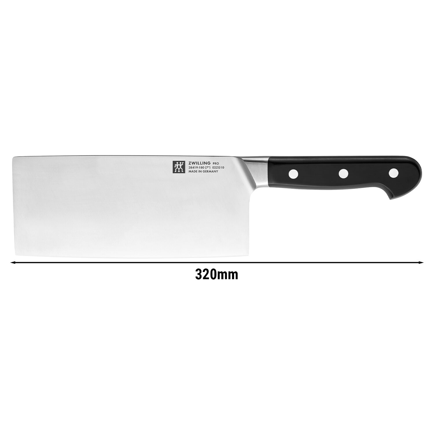ZWILLING | PRO - Couteau de chef chinois - Lame: 180mm