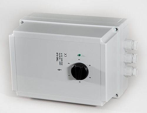 Regulador de velocidad 5 niveles - 230 V - 5 A
