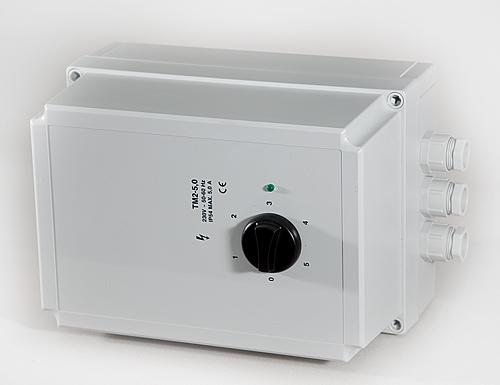 Speed regulator with 5 levels – 230 volt - 5 amperes