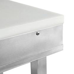 Mesa de pescadería PREMIUM 0,5 m - encimera 80 mm