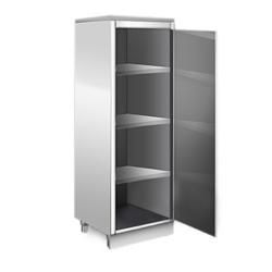 Base in acciaio inox - Acciaio inox - Lunghezza: 1600mm - compatibile con ASK, ADK, GSK, SSK (Cassettiera), SSR, SSIE, WDR, WSR - compatibile con serie