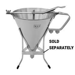 Fondanttrechter Rvs - Ø180mm - hoogte:230mm