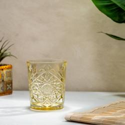 (6 stuks) Universele drinkglas - HOBSTAR - 350 ml - Geel