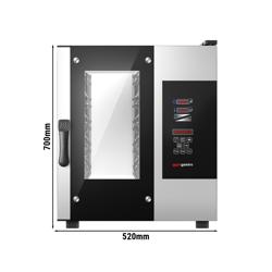 Kombiångugn – Digital – 5x GN 1/1 – smal – inkl. tvättsystem
