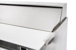 Prepareercounter American Style PREMIUM - 1555mm - 1670 liter - 2 deuren - met RVS deksel voor 16x GN 1/6 - incl. 16x GN-bak 1/6