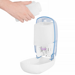 AIR-WOLF | Zeepdispenser met sensor - 1200ml - ABS kunststof - Wit