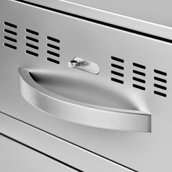 Armario calefactor con 3 cajones - 0,82 m - GN 1/1