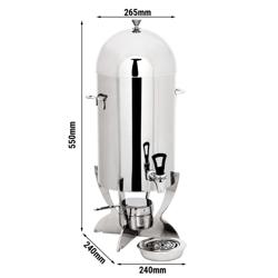 Hot Drinks Dispenser - 5 Litres - Chrome