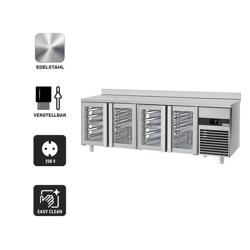 Rashladni pult PREMIUM - 2300x700 mm - Sa 4 staklena vrata & poleđinom