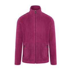 KARLOWSKY | Arbetskläder Fleecejacka för män Warm-Up - Fuchsia - Storlek: M
