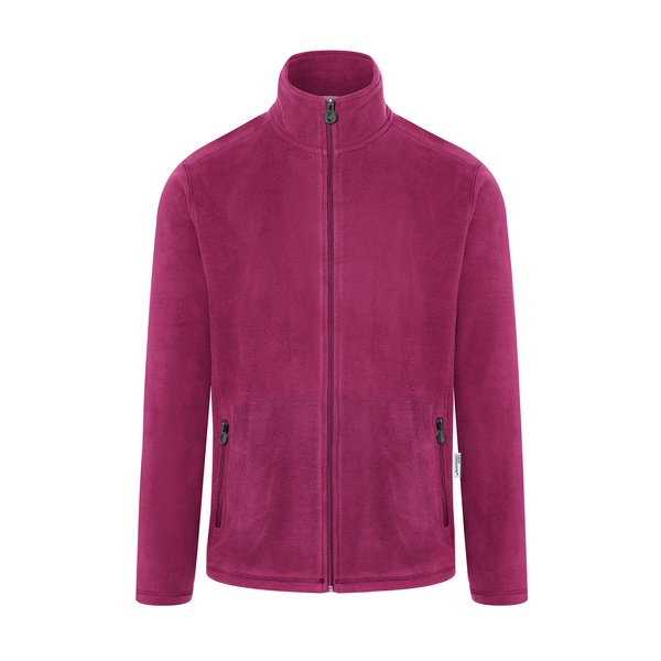 KARLOWSKY | Arbetskläder Fleecejacka för män Warm-Up - Fuchsia - Storlek: 2XL