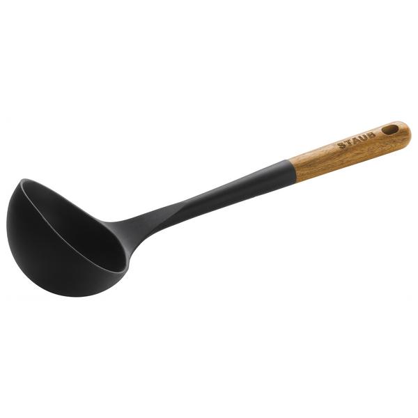 STAUB | Soeplepel - 310mm - Siliconen - Zwart