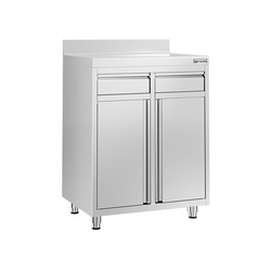 Radni ormarić - Za aparat za kavu - 800x600 mm - Sa 2 ladice, 2 vrata & poleđinom