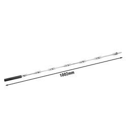 Stainless steel spit sword for chicken rotisserie – fits GM & EM - plastic handle - high stability