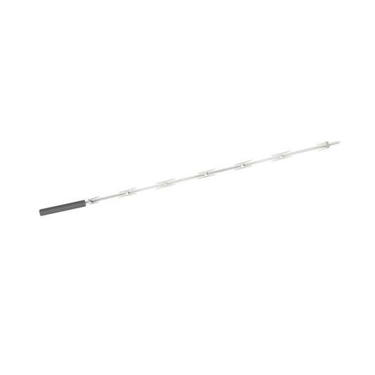 Stainless steel spit sword for chicken rotisserie – fits GM & EM - plastic handle - high stability
