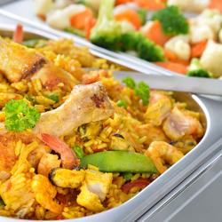 Bain-marie wagen - 1,95 kW - 2x GN 1/1 - temperatuur per bad afzonderlijk regelbaar - met aftapkraan