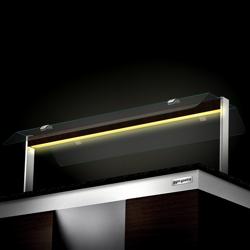 Buffévagn varm DUBLIN - 2300 mm - med 3 chafing dishes - med hjul - svart granit