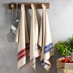 STAUB | Kitchen Tea Towel – Cherry Red - 700×500 mm - Washable 60°C