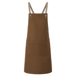 KARLOWSKY | Chef & Barista Bib Apron Urban Nature – Cinnamon - 700x850 mm - Cross-back straps