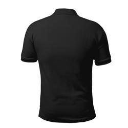 (5 stuks) Heren poloshirt - zwart - Maat: L