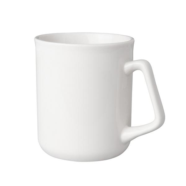 (12 pièces) BUDGETLINE - Tasse à café Mammoet - 250ml - Blanc	
