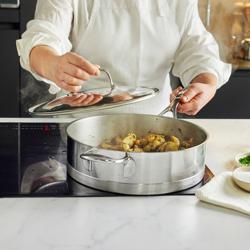 DEMEYERE | ATLANTIS 7 - Casseruola con coperchio - bassa - Ø 280 mm - Acciaio inox