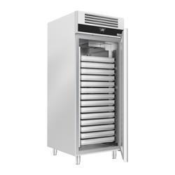 Bäckerei-Tiefkühlschrank Edelstahl PREMIUM - EN 600x400 - mit 1 Tür