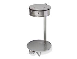 Držač vreća za otpatke sa nožnim mehanizmom - Ø 35 cm - Nehrđajući čelik