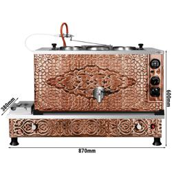 Gas & Elektrisch koperen samowar theeketel - 870mm - 33L