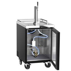 Refrigeratore per birra con rubinetto - per 1 fusto da 50 litri