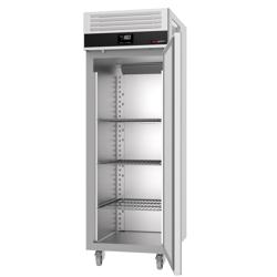 Commercial Freezer Stainless Steel PREMIUM - 700L - 1 Door - GN 2/1 - Castors