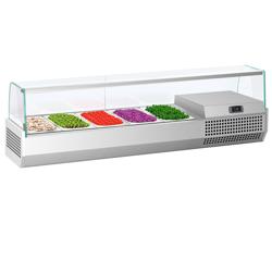 Vitrina de Ingredientes PREMIUM PLUS - 1493x450/413mm - 5x GN 1/3