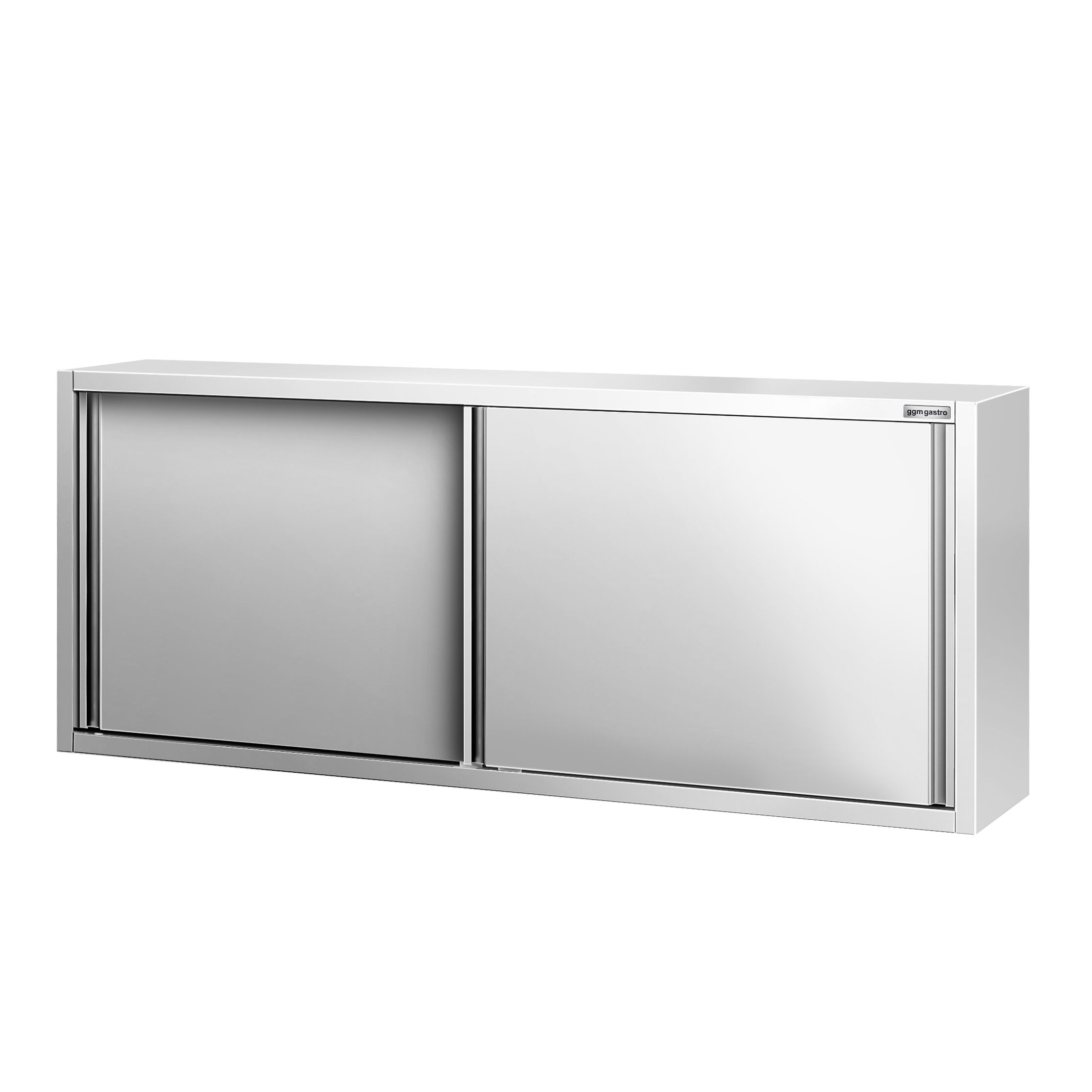 Armoire murale en acier inoxydable PREMIUM - 2000x400mm - avec portes coulissantes - 800mm de haut