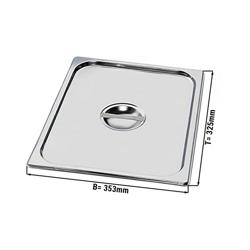 Stainless Steel GN Lid GN 2/3 - 355x324x28mm