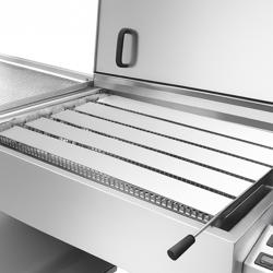 Poloautomatická fritéza na koblihy / fritéza na tuk - kapacita: 360 ks/h