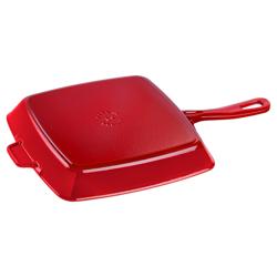 STAUB | GRILL PANS – American Grill – 260 x 260 mm – żeliwo – kolor wiśniowy