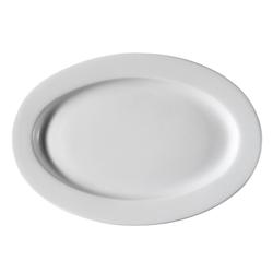 (6 stuks) PERA Wit - Bord/Dönerbord - ovaal - Lengte: 240mm - Wit