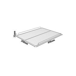 Griglia portante - 498x398mm - Grigio chiaro - plastificata - per GK374UEG