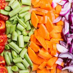 HACCP- لوح تقطيع - 325 ×500 مم - أحمر- متوافق مع معايير