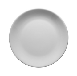 (12 pièces) ENTITY - Assiette - plate - Ø 210 mm - Blanc         