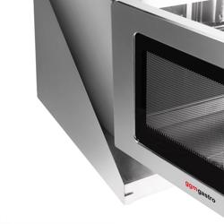 Support pour micro-ondes en acier inoxydable - 530x450x330mm - compatible avec MDM25-1000
