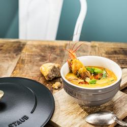 STAUB | CERAMIQUE - Tál - Ø 120mm - Kerámia - Antik szürke